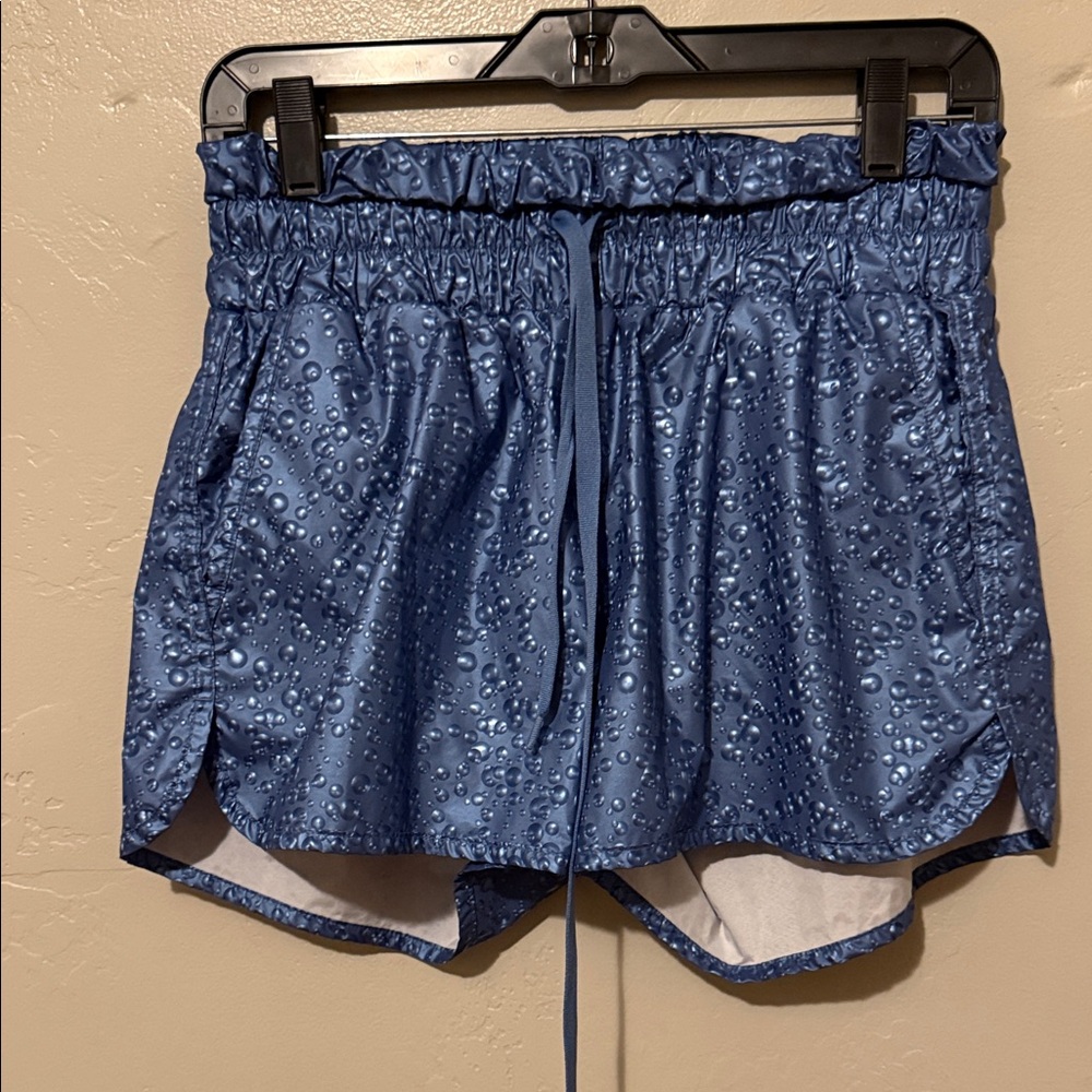 Zyia Active Women's Athletic Shorts in Blue Medium